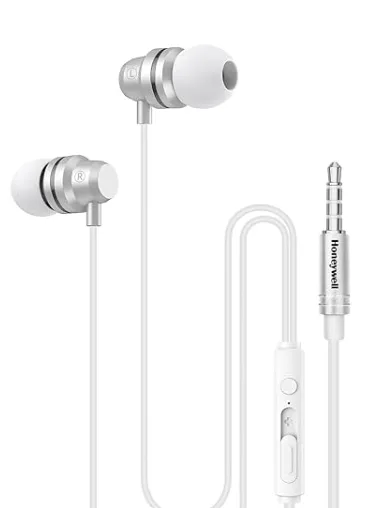 Moxie V50 Wired Earphones — White