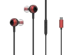 Suono P70 Wired Earphones — Red