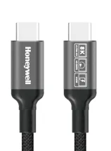 Type-C To Type-C USB 4 Cable 1.2 Meter - Black