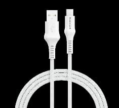 USB 2.0 To Type-C Cable 1.2 Meter - White